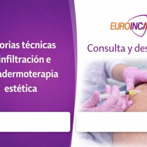 Portada de memorias técnicas de infiltración e intradermoterapia estética con contenido teórico y protocolos clínicos